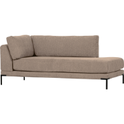 vtwonen Couple Lounge Bank Element Rechts - Polyester - Mud