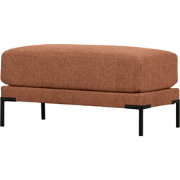 vtwonen Couple Poef - Polyester - Rust Melange - 44x50x100