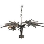 Clayre & Eef Hanglamp  86x86x49 cm Koperkleurig Metaal Hanglamp Eettaf...