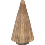 Clayre & Eef Kerstdecoratie Kerstboom 32 cm Goudkleurig Glas Kerstboom