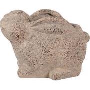 Clayre & Eef Bloempot Konijn 17x12x12 cm Beige Keramiek Bloempot Binne...