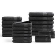 DoubleDry Hotel Handdoeken 30-delig Set - 100% Katoen 500 g/m2 - Zacht...