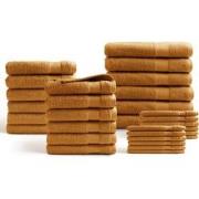 DoubleDry Hotel Handdoeken 30-delig Set - 100% Katoen 500 g/m2 - Zacht...