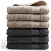 DoubleDry Hotel Handdoeken 50 x 100 cm – Set van 6 – 100% Katoen 500 g...