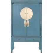 Fine Asianliving Chinese Bruidskast Arctic Blauw Grijs - Orientique