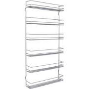 Metaltex Pepito Kruidenrek 6 Etages 36x8x71 cm Zilver