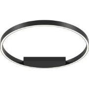 Maytoni - Plafondlamp Rim - Zwart - Ø60