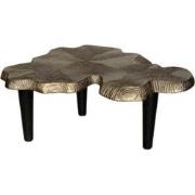 Industriële salontafel aluminium - Fingerprint klein