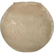 J-Line - Vaas Soda Rond Glas Goud Large - 25x25x22cm
