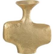 J-Line - Vaas Moderna Aluminium Goud - 20x6.5x21cm