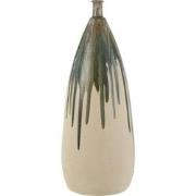 J-Line - Vaas Verf Keramiek Naturel/groen Large - 27x27x73cm