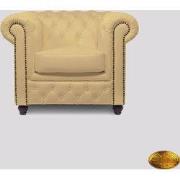 Chesterfield 1-zits Fauteuil Brighton FT Ivoor