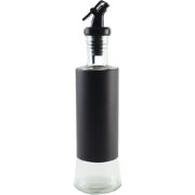 OTIX Olijfolie Fles - Azijnfles - Oliefles - Zwart - 350ml - Met schen...