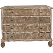 Clayre & Eef Dressoir  100x45x85 cm Bruin Hout Ladekast