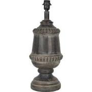 Clayre & Eef Lampenvoet   Ø 21x55 cm  Bruin Hout Rond Lampvoet