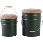 Leitmotiv - Kruk Set Buckets - Jungle groen