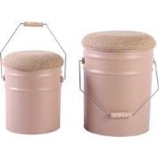 Leitmotiv - Kruk Set Buckets - Zachtbruin