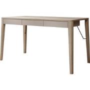 Meubella Bureau Mazar - Licht eiken - 139 cm