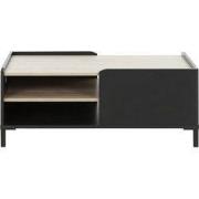 Salontafel met 2 opbergvakken L106 cm - Amsterdam