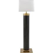 Staande lamp in zwart metaal met gouden afwerking H165 cm - VENDOME