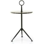 By Boo Bijzettafel Dober Marmer Bruin 42x42x74 cm