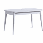 Uitschuifbare tafel van 117 tot 156 cm - MILA