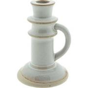 Clayre & Eef Kandelaar  14 cm Beige Porselein Kaarsenstandaard