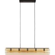 AnLi Style Hanglamp 5L tube amber glas