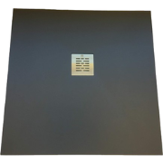 Composiet douchebak Solid Eco 100x100cm Egaal Antraciet Ral7024