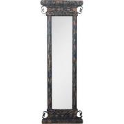 Clayre & Eef Spiegel  45x131 cm Blauw Bruin Hout Grote Spiegel