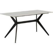 Eettafel Grace Sintered Stone Marmerlook Wit