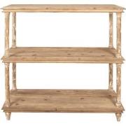 Clayre & Eef Kast 110x40x113 cm Bruin Hout Boekenkast