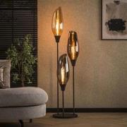 Hoyz Collection - Vloerlamp Cocoon XL Mix Glass - Zwart