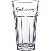 Clayre & Eef Waterglas  320 ml Glas Good morning Drinkbeker