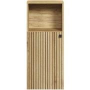 Lage badkamerkast met 1 deur en 1 open vak L40 cm - PUREBLISS