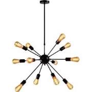 QUVIO Hanglamp met meerdere fittingen - QUV5050L-BLACK