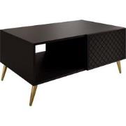 Meubella Salontafel Tadeo - Zwart - 99 cm