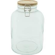 Clayre & Eef Voorraadpot  2800 ml Glas Voorraadbus