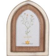 Clayre & Eef Fotolijst  10x15 cm Bruin Beige Houtproduct Rechthoek Fot...