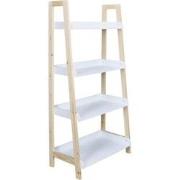 HOME DECO FACTORY Wandrek 4 lagen 60x30x117 cm - Wit