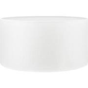Lampenkap Canvas - Wit - cilinder - 50/50/25cm - van stof - Moderne st...