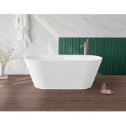 Vrijstaand Solid Surface ligbad Modern 170x80cm mat wit