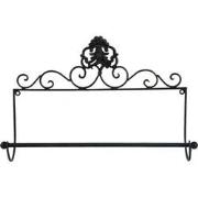Clayre & Eef Keukenrolhouder  44x10x29 cm Zwart Ijzer Rollenhouder