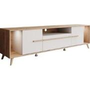 Meubella TV-Meubel Oswald - Wit - 189 cm