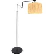 Anne Lighting - vloerlamp - Linstrom - zwart - gras metaal - schemerla...