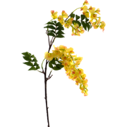 Sweet pea spray Mick yellow 92 cm kunstbloem