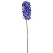 Kunstbloem Hyacinth 42x9x8 cm d.blauw