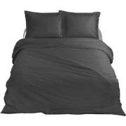 Ten Cate Premium Katoensatijnen Dekbedovertrek 140x200/220 - Antraciet