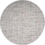 Vloerkleed Cross Grey/Beige - Rond ø200 cm