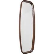 Fragix Wandspiegel Eva 40x120 Bruin hout